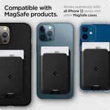 Spigen Valentinus Magnetic Wallet med MagSafe - sort