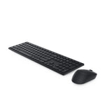 DELL KM5221W tastatur Mus inkluderet Kontor RF trådløst QWERTY Nordisk Sort