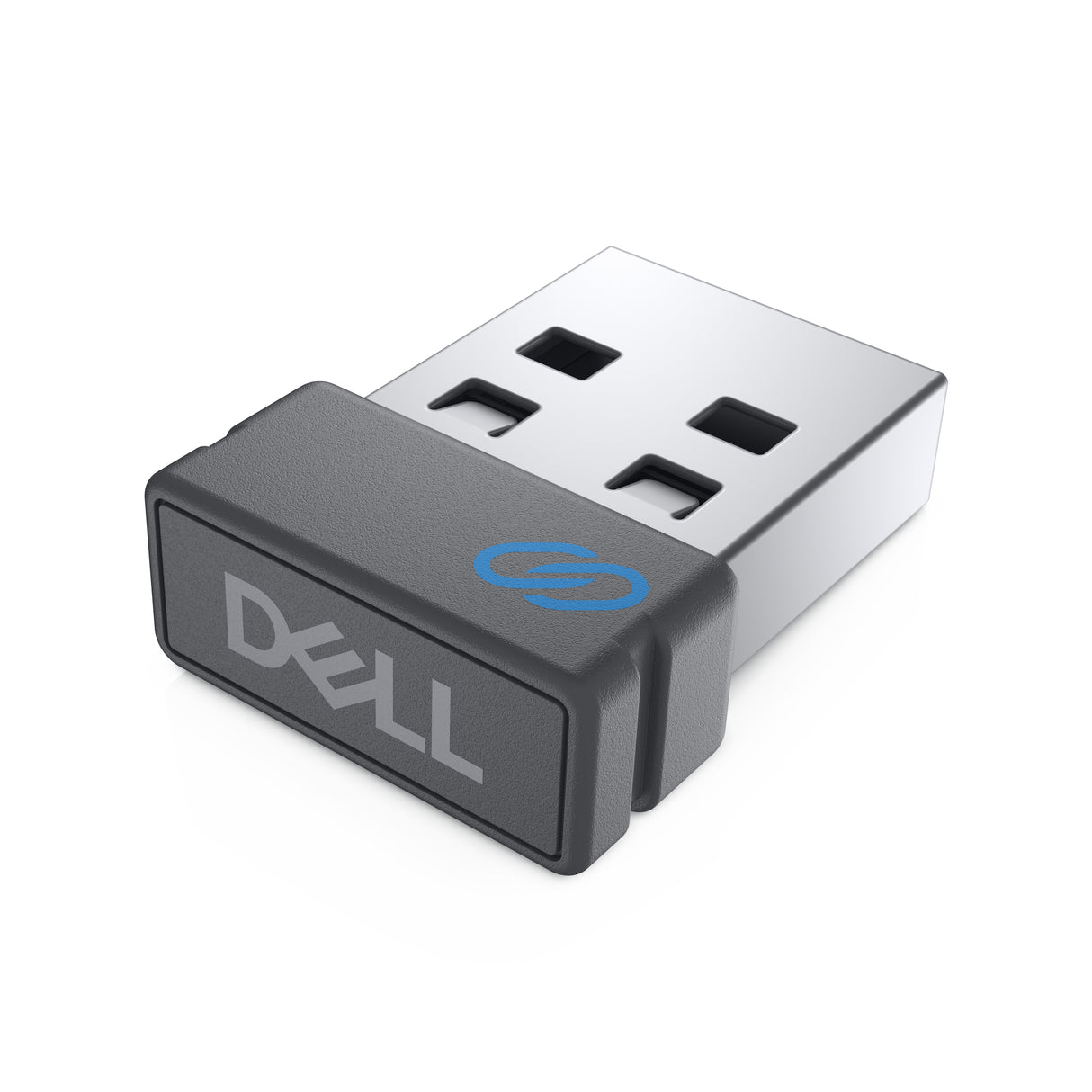 DELL KM5221W tastatur Mus inkluderet Kontor RF trådløst QWERTY Nordisk Sort