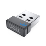 DELL KM5221W tastatur Mus inkluderet Kontor RF trådløst QWERTY Nordisk Sort