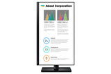 Samsung T45F computerskærm 61 cm (24") 1920 x 1080 pixel Fuld HD LED Sort