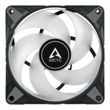 ARCTIC P12 PWM PST A-RGB 0dB Computerkabinet Ventilator 12 cm Sort, Hvid 1 stk