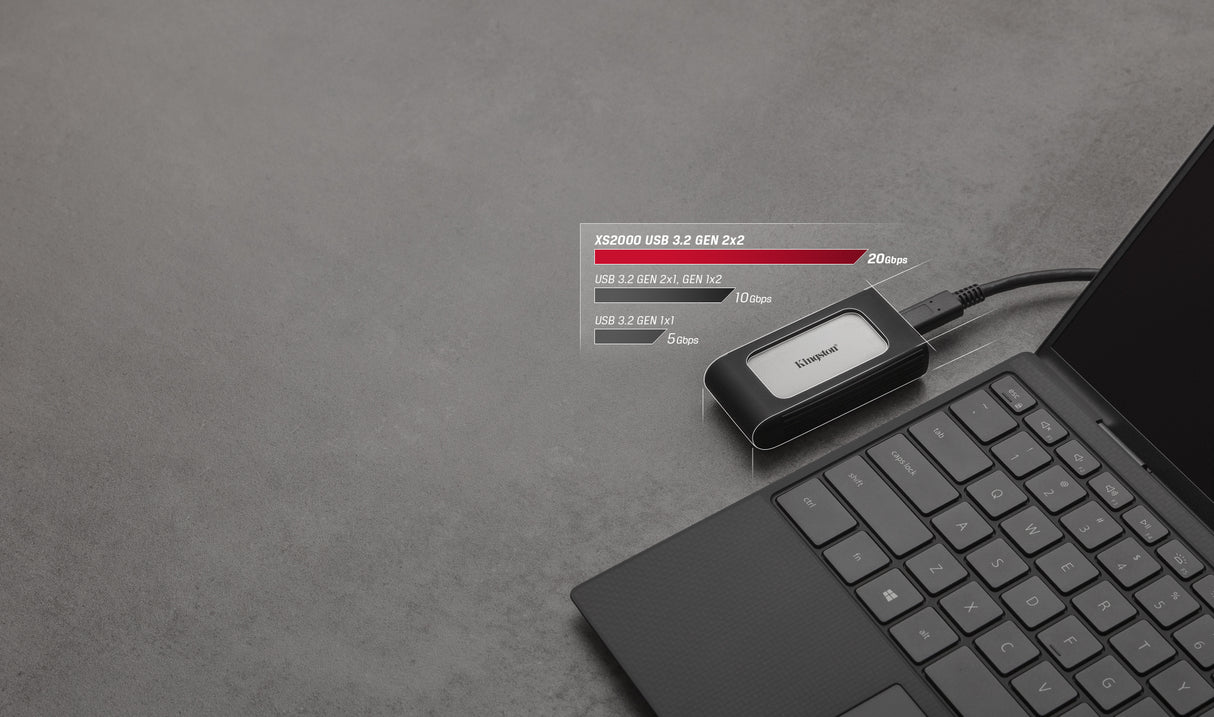 Kingston SSD XS2000 500GB USB 3.2 Gen 2x2