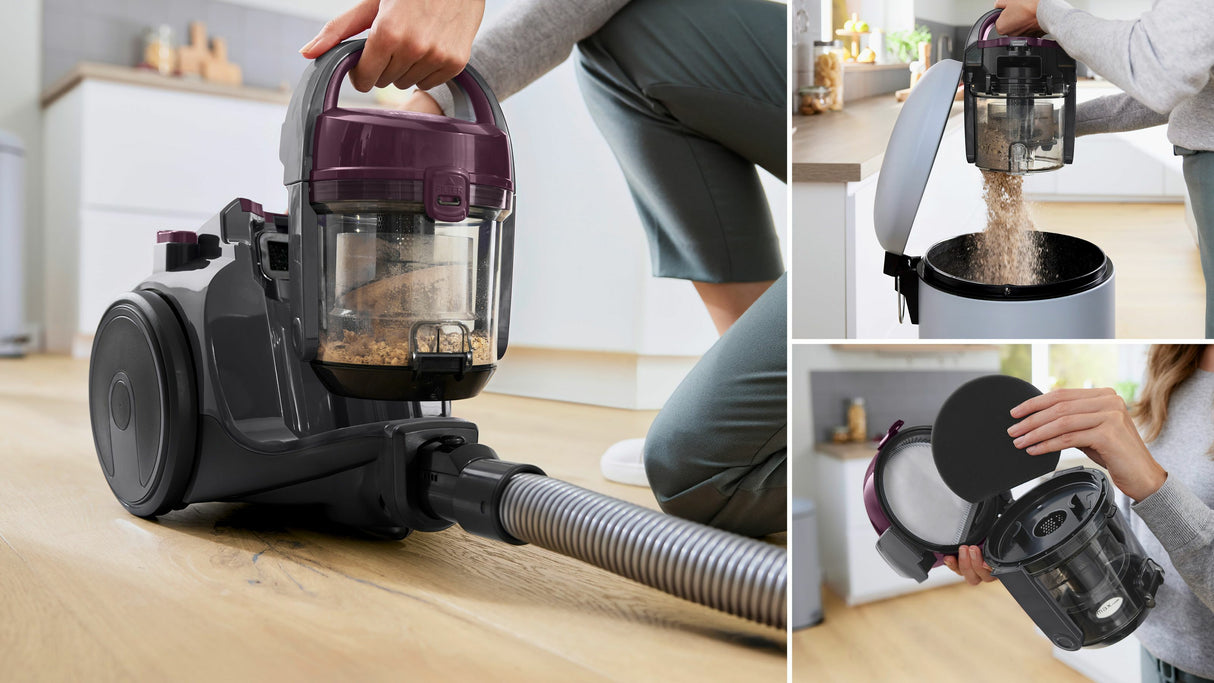 Bosch Cleann'n BGC05AAA1 Støvsuger Beholder 1.5liter Grå anthracite
