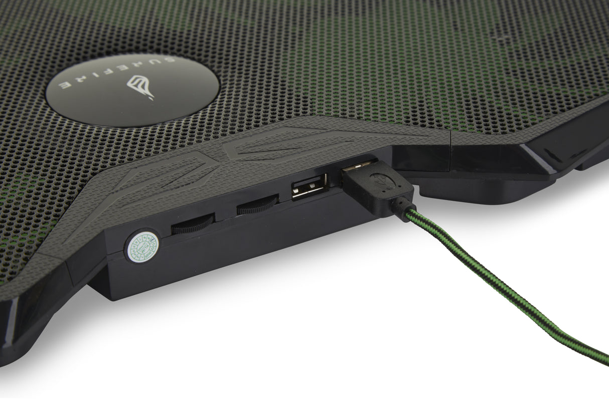SureFire Bora køling til laptop 43,2 cm (17") 1200 rpm Sort