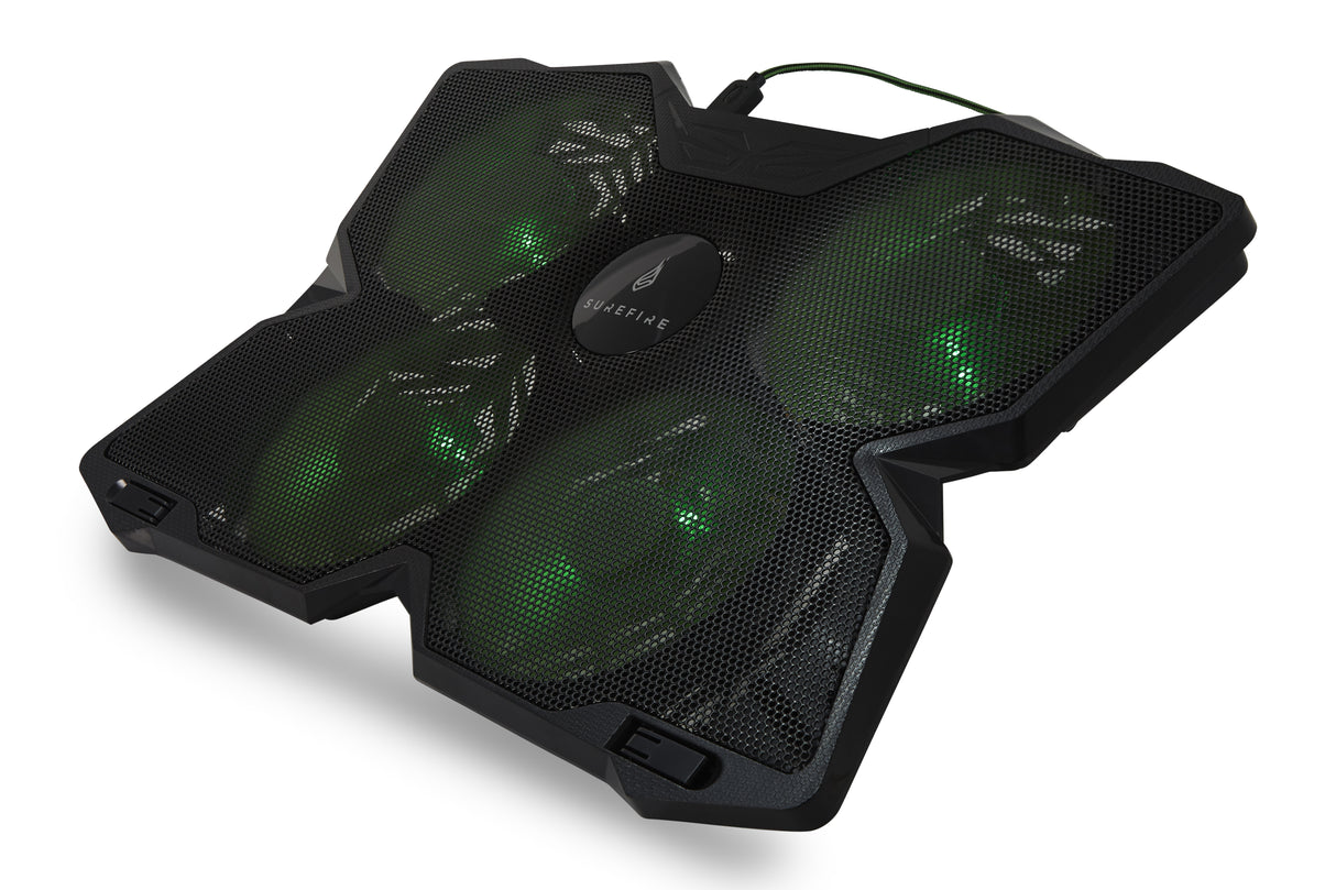 SureFire Bora køling til laptop 43,2 cm (17") 1200 rpm Sort