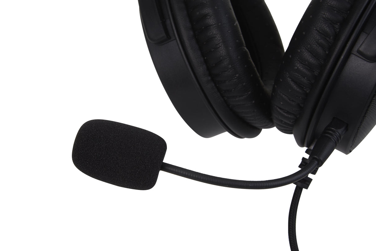 SureFire Harrier 360 Headset Ledningsført Spil USB Type-A Kulfiber