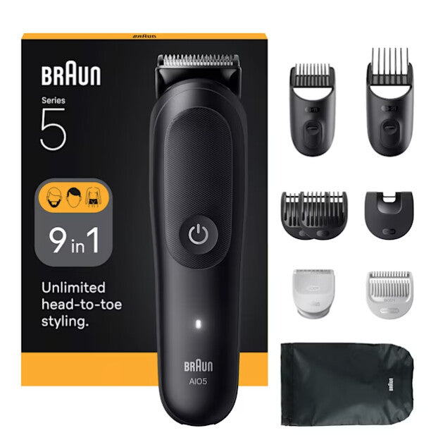 Braun AIO5540 all-in-one hårtrimmer