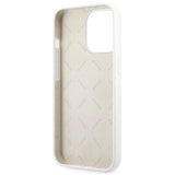 Guess GUHCP13LLS4GGWH iPhone 13 Pro / 13 6,1" hvid/hvid hard case Silikon 4G Logo