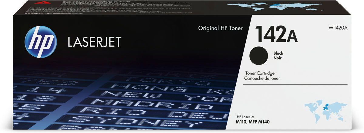 HP 142A Sort 950 sider Toner W1420A