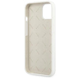 Guess GUHCP13SLS4GGWH iPhone 13 mini 5.4" hvid/hvid hard case Silikon 4G Logo