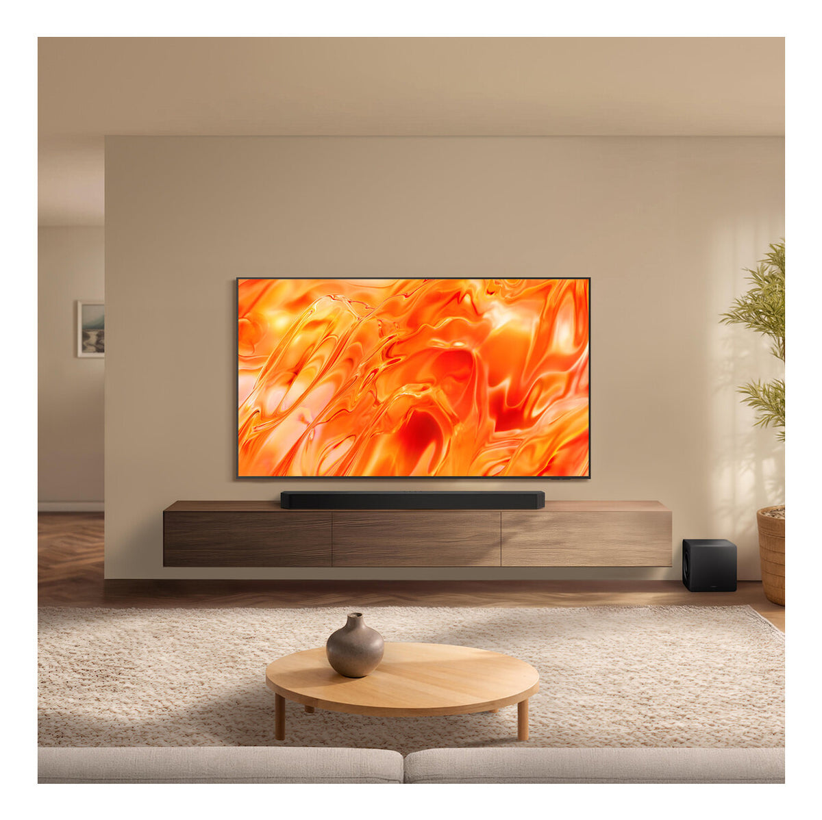 Samsung TQ43QN72HBUXNA TV 109,2 cm (43") 4K Ultra HD Smart TV Wi-Fi Grå