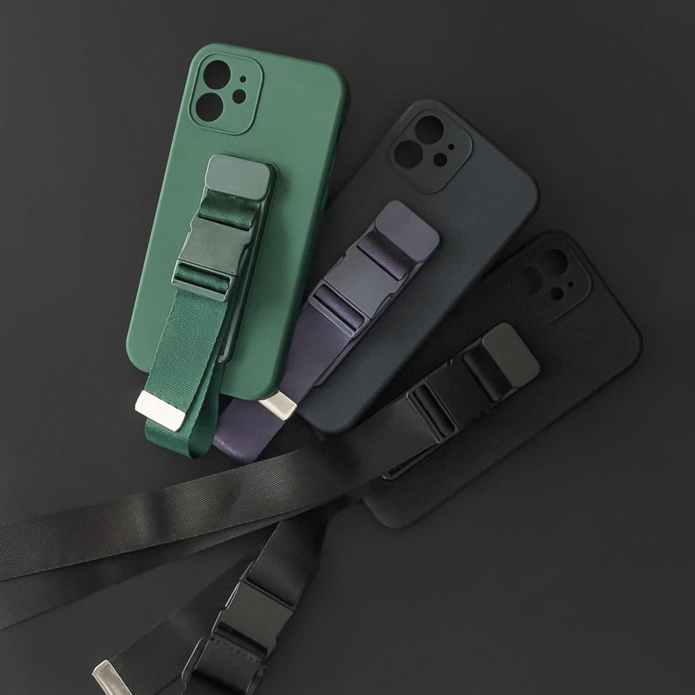 Rope Case Silicone Cover med Lanyard Purse Lanyard Strap til Xiaomi Redmi Note 11 Pro Pink