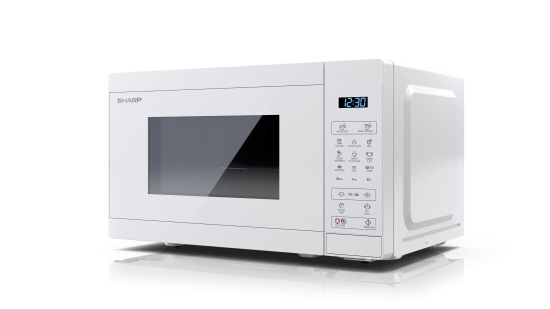 Sharp YC-MG02EC mikroovn hvid