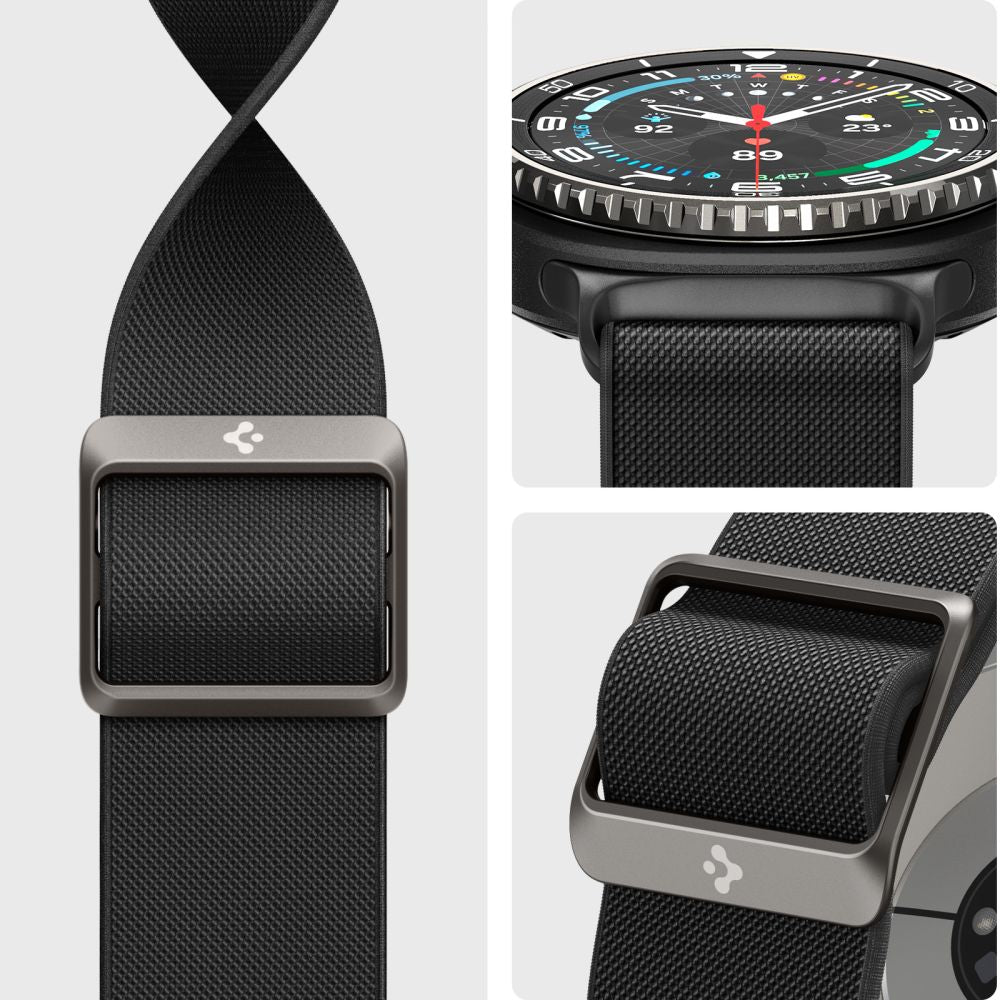 Spigen Lite Fit Samsung Galaxy Watch 8 / Classic (40 / 44 / 46 Mm) Sort