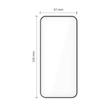 Hærdet Glas Tech Protect Quick Set+ 2 Pack Iphone 16 Pro Black