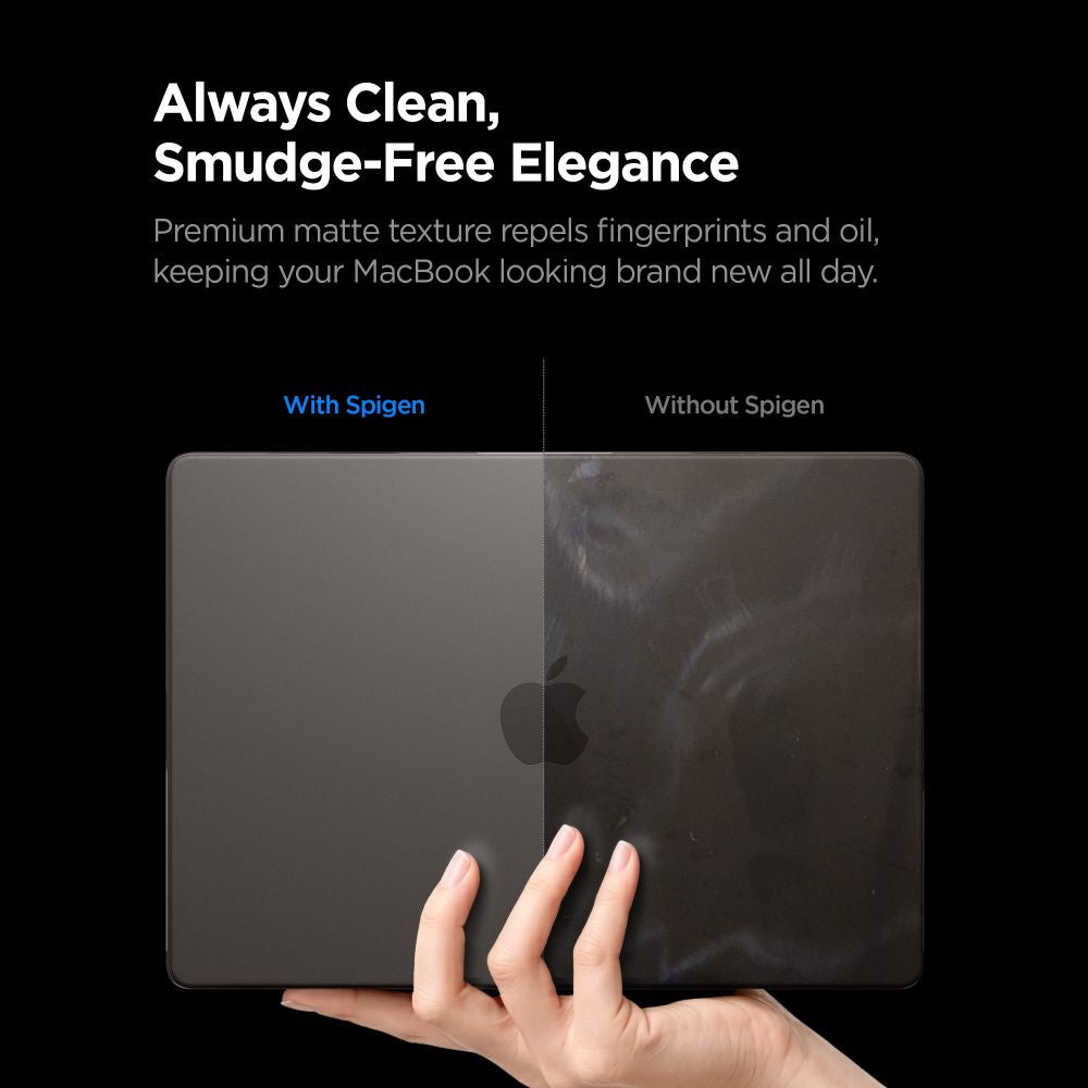 Spigen Airskin Macbook Pro 14 M1 M5 Pro / M5 Pro Max 2021 2026 Frost Sort