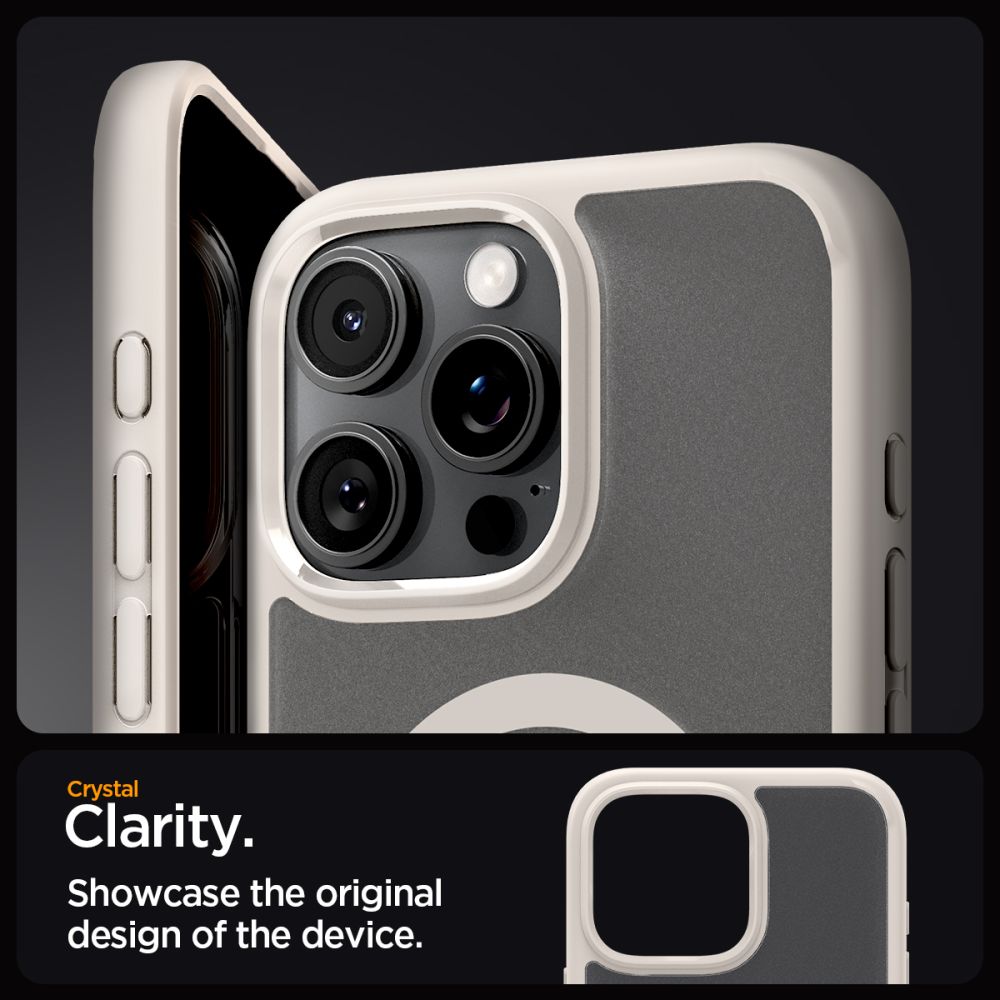 Spigen Ultra Hybrid Magsafe Iphone 16 Pro Max Frost Natural Titanium