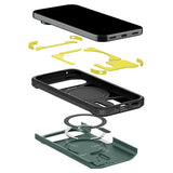Spigen Tough Armor Magsafe Google Pixel 11 Pro Abyss Green