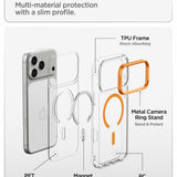 Spigen Ultra Hybrid Optik S Magsafe Iphone 17 Pro / 18 Pro Klar/Orange