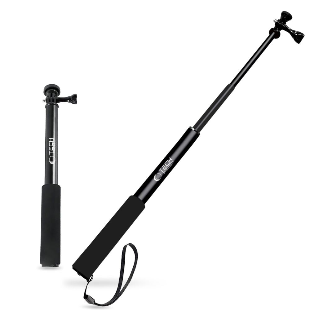 Tech Protect Ga100 Monopad & Selfie Stik Gopro / Dji / Insta360 Sort