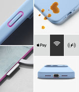 Ringke Silikone Magnetisk Magsafe Iphone 18 Pro Max Lysblå