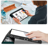 Tech Protect Smartcase Til Galaxy Tab A9+ / A11+ Plus 11.0 X210 / X215 / X216 / X230 / X235 / X236 Sad Cat