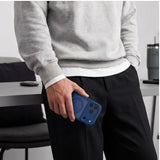 Tech Protect Basicmag Magsafe Iphone 17 Pro Max / 18 Pro Max Mat Dyb Blå