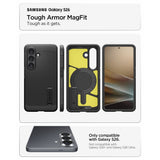 Spigen Tough Armor Magsafe Galaxy S26 Sort