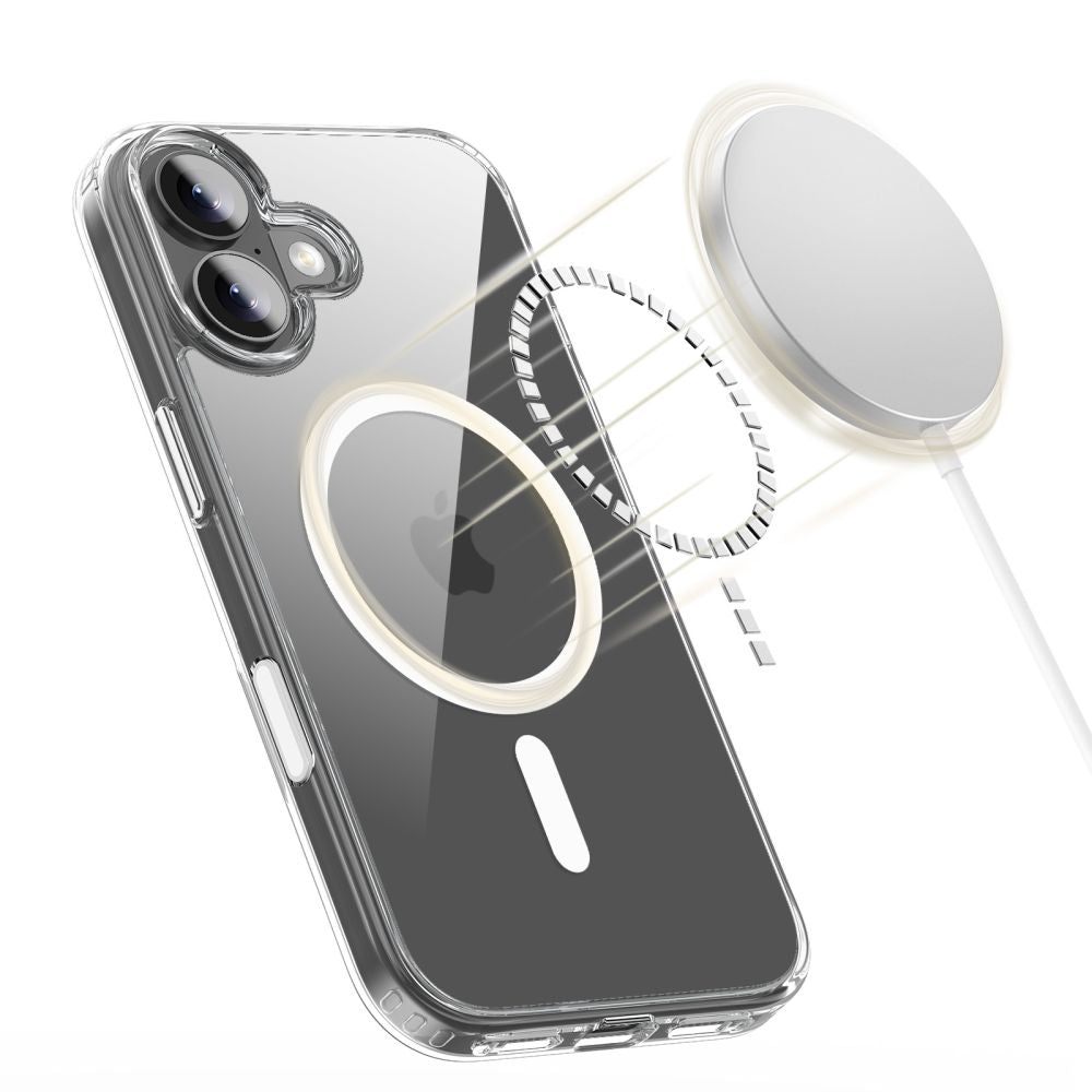 Tech Protect Flexair Hybrid Cc Magsafe Iphone 17 Clear