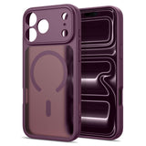 Tech Protect Basicmag Magsafe Iphone 17 Pro / 18 Pro Mat Burgundy