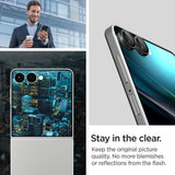 Kamera Beskyttelse Spigen Optik Pro Hd Glas.Tr ”Ez Fit” Camera Protector 2 Pack Galaxy Z Flip 7/8 Sort
