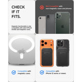 Spigen S314 4 Slim Fold Stativ Tegnebog Magsafe Sort