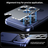 Kamera Beskyttelse Tech Protect Camring Fit+ Iphone 14 Pro / Max / 15 Pro / Max / 16 Pro / Max / 17 Pro / Max Dyb Blå