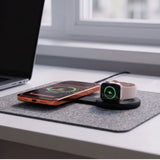 Tech Protect A55 2 I 1 Magnetisk Magsafe Trådløs Oplader 25 W Qi2.2 Sort