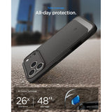Spigen Rugged Armor Magsafe Iphone 17 Pro / 18 Pro Grå