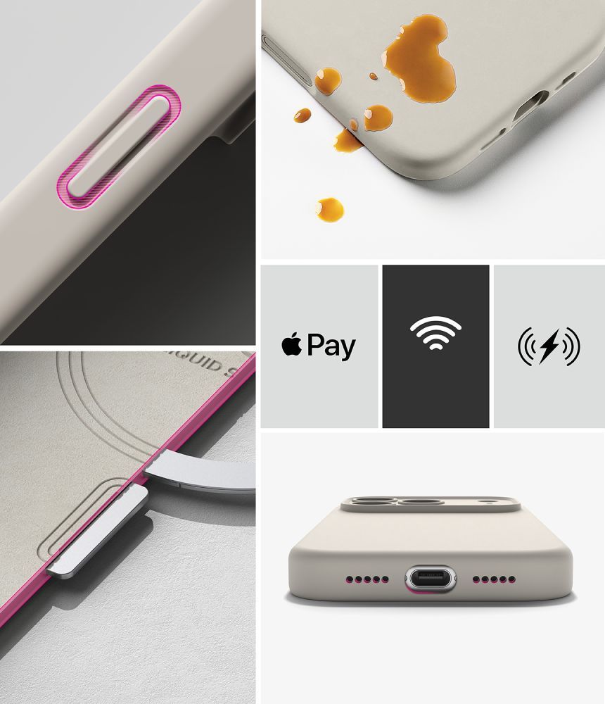 Ringke Silikone Magnetisk Magsafe Iphone 18 Pro Max Sten