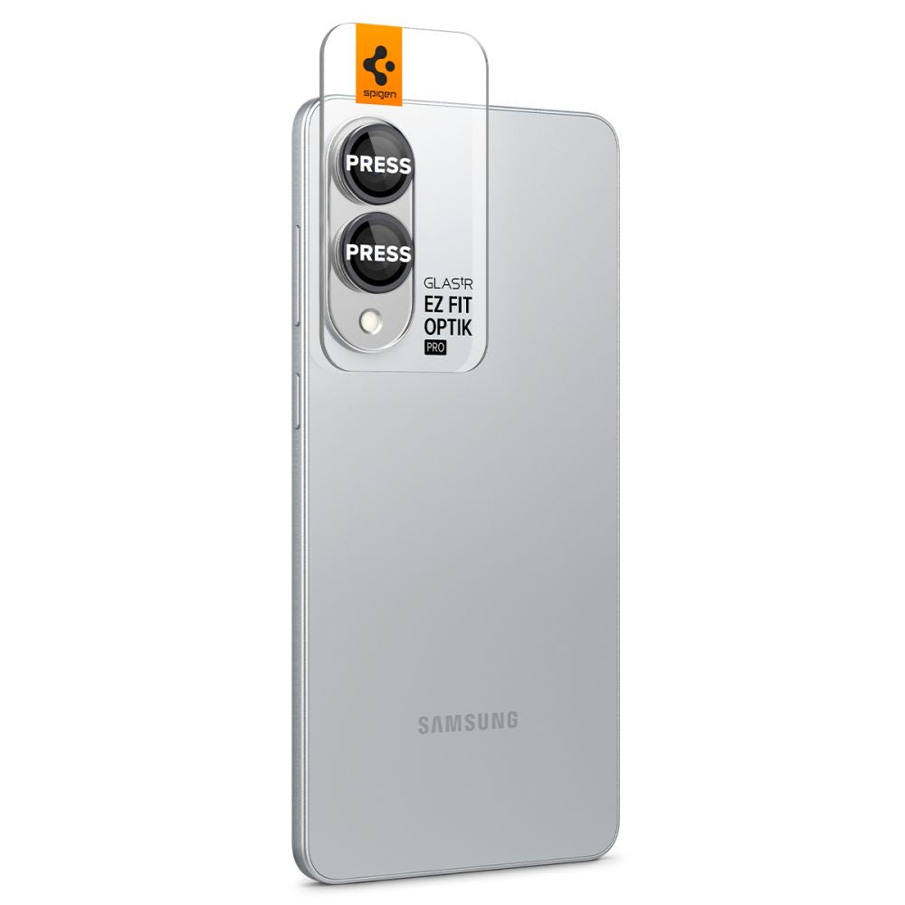 Kamera Beskyttelse Spigen Optik Pro Glas.Tr ”Ez Fit” Camera Protector 2 Pack Galaxy S25 Edge Black
