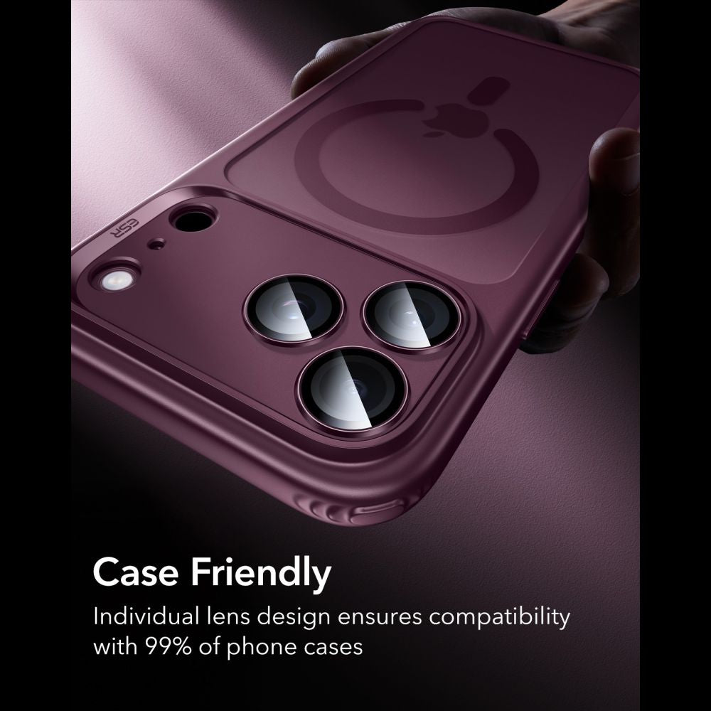 Kamera Beskyttelse Na Aparat Esr Armorite Camera Protector Iphone 18 Pro / 18 Pro Max Deep Burgundy