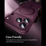 Kamera Beskyttelse Na Aparat Esr Armorite Camera Protector Iphone 18 Pro / 18 Pro Max Deep Burgundy