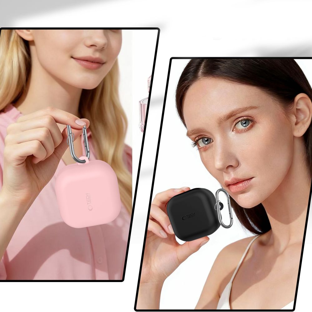 Tech Protect Silikonekrog Til Samsung Galaxy Buds 4/4 Pro Lavendel