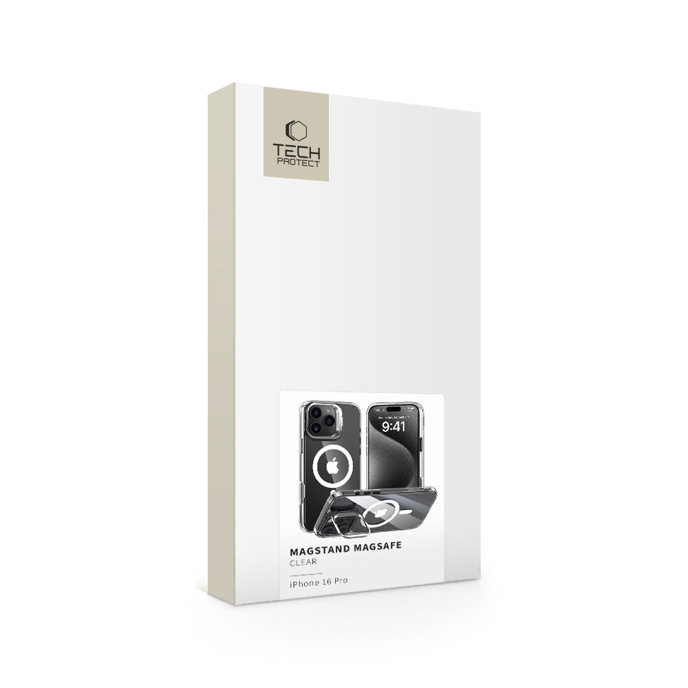 Tech Protect Magstand Magsafe Iphone 16 Pro Clear