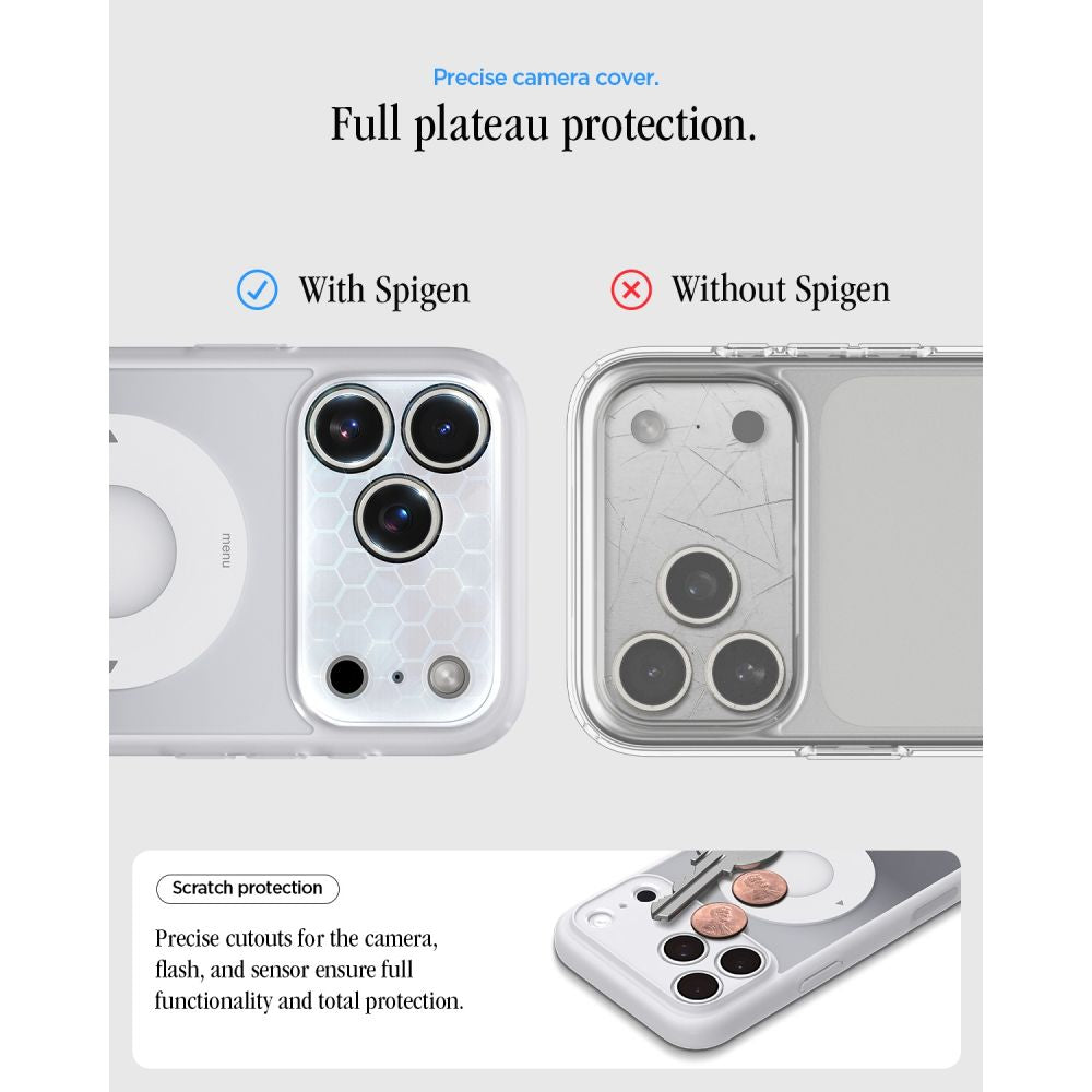 Spigen Ultra Hybrid Magsafe Iphone 17 Pro / 18 Pro Classic Sølv