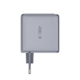Tech Protect Powervision Nc140 W Gan 4 Ports Netværksopladder Pd 140 W / Qc3.0 Mørkegå