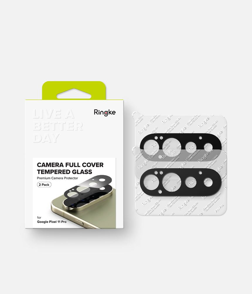 Kamera Beskyttelse Ringke Camera Fuld Cover 2 Pack Google Pixel 11 Pro Sort