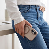 Tech Protect Magzero Magsafe Iphone 17 Mat ørkengold