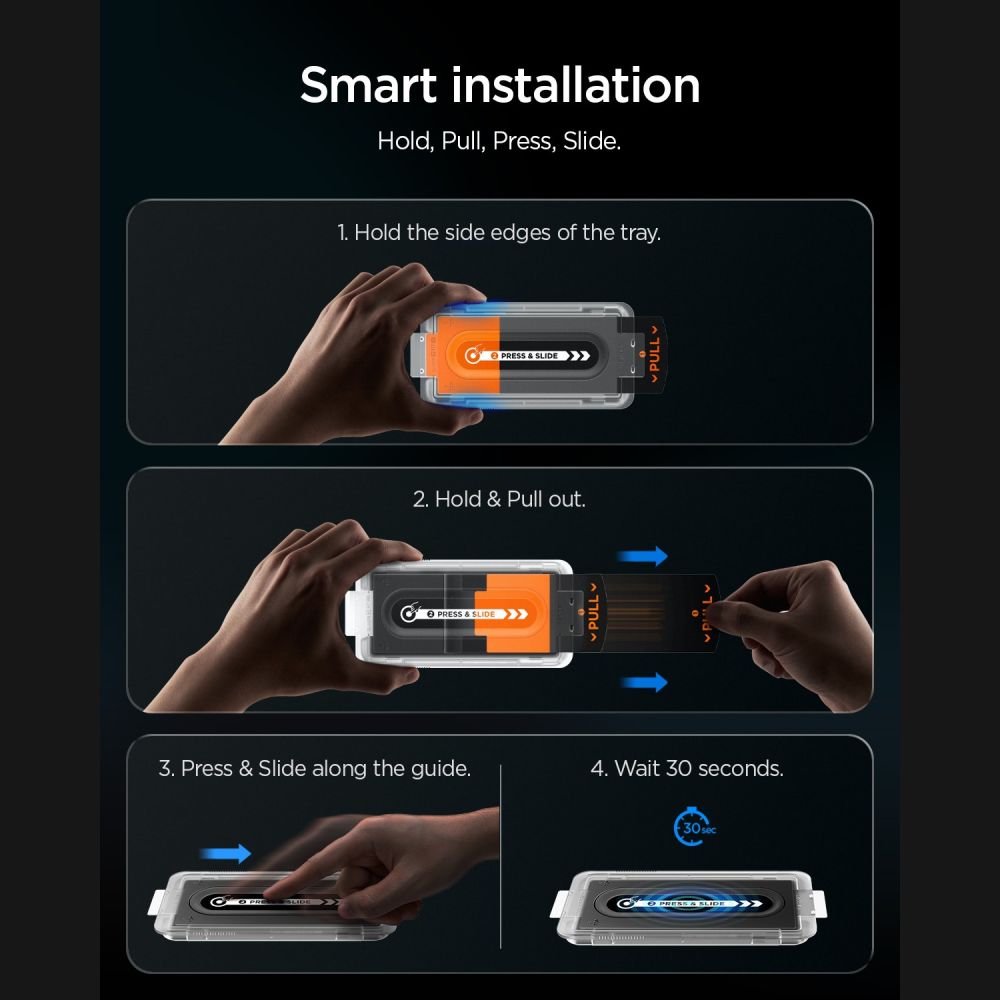 Hærdet Glas Spigen Glas.Tr Ez Fit Pro Ac 2 Pack Galaxy Z Fold 7/8 Ultra Privacy