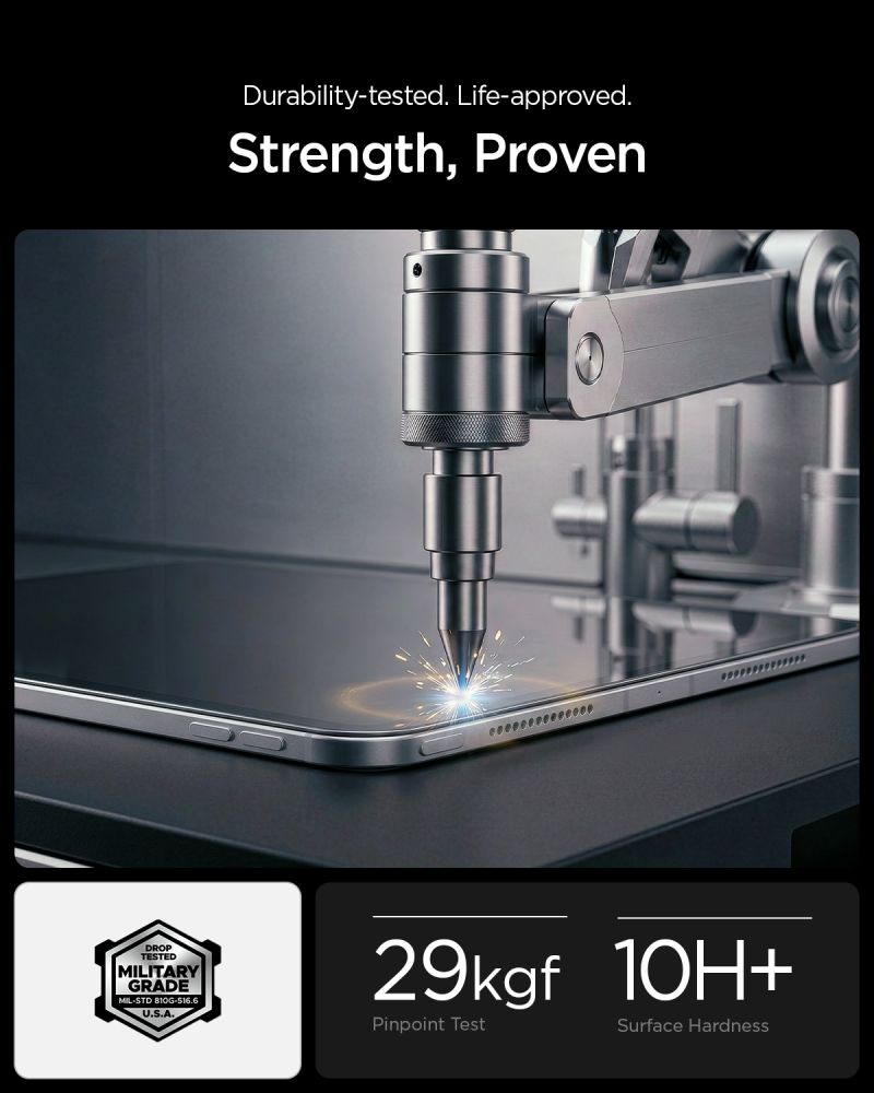 Hærdet Glas Spigen Alm Glas.Tr T Ipad Air 11” 6/7/8 / 2024 2026 Clear