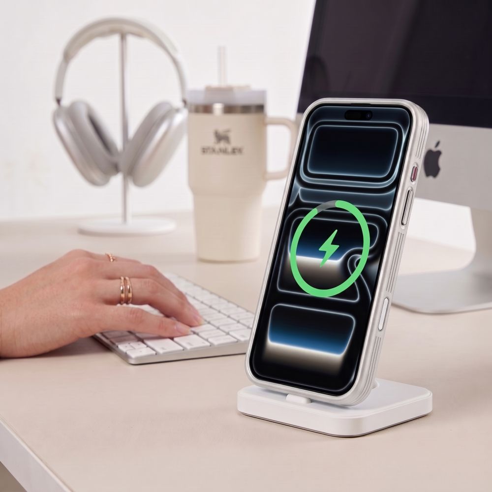 Tech Protect Magprime Magsafe Cc Iphone 17 Pro Max / 18 Pro Max Mat Grå