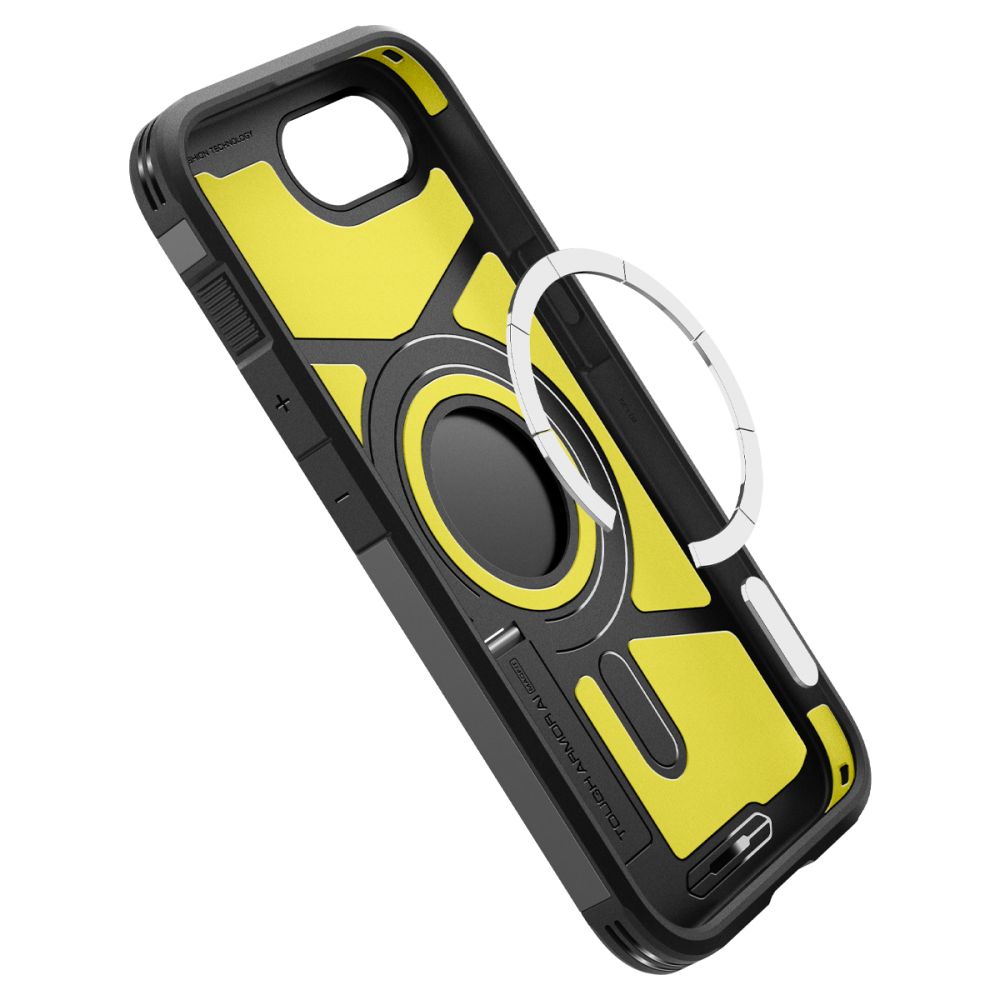 Spigen Tough Armor Magsafe Iphone 16 E / 17 E Sort